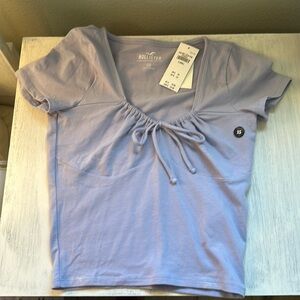 Brand new light purple, extra small Hollister shirt.